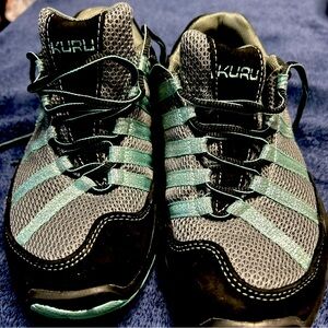 KURU CHICANE Black Delirium Hiking Trail Walking Shoe 40.5 women 6.5